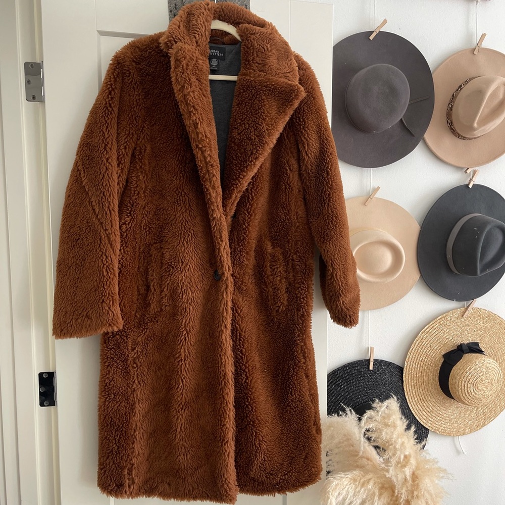 UO Teddy overcoat